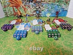 Heroscape Crest of the Valkyrie Complete Set All 5 Flag Bearers