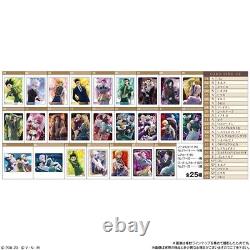Hunter×Hunter Itajaga Card Complete set All 25 types BANDAI Japan New Wafer