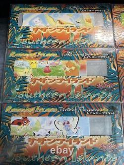 Japanese Pokemon Southern Islands Complete Set Psa All Graded. 9 PSA 10 Slabs
