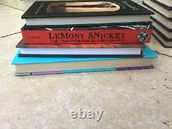 Lemony Snicket Complete set #1-13 Series of Unfortunate Events ++ all 1sts