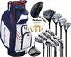 MacGregor VIP Mens 13 Piece All Graphite Complete Golf Set & MacTec Cart Bag New
