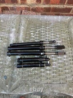 Mercedes Clk W208 Convertible Complete Set Of All 5 Hydraulic Roof Rams. 98-03