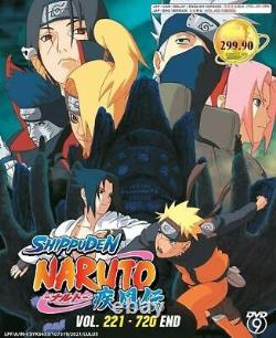 Naruto / Naruto Shippuden Anime Tv DVD (1-720 Eps) (eng Dub) Ship From Uk