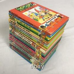 Noddy All Aboard For Toyland Enid Blyton 1980s Reprints all 24 Complete Set