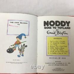 Noddy All Aboard For Toyland Enid Blyton 1980s Reprints all 24 Complete Set