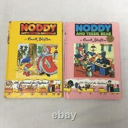 Noddy All Aboard For Toyland Enid Blyton 1980s Reprints all 24 Complete Set