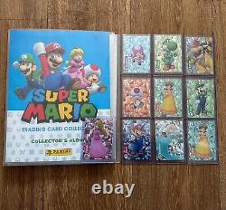 PANINI Super Mario Trading Cards COMPLETE SET With All Limited Edition Cards