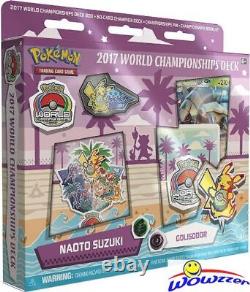 POKEMON TCG 2017 World Championship Deck Complete Set of All 4 Factory Sealed