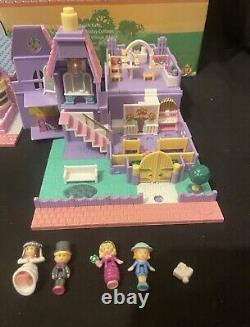 POLLY POCKET 1993 TINY WORLD SUPER SET FULLY 100% COMPLETE All Lights Fully Work