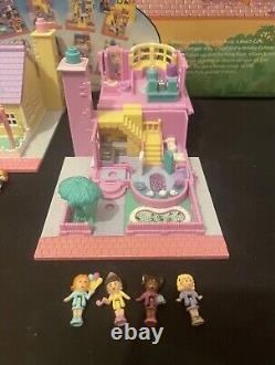 POLLY POCKET 1993 TINY WORLD SUPER SET FULLY 100% COMPLETE All Lights Fully Work