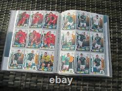 Panini Adrenalyn XL EURO 2012 COMPLETE Base Set All 225 Cards Binder
