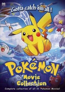 Pokemon Series (Season 1 25 + 21 Movie) All Region USA English Version DVD