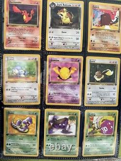 Pokemon Team Rocket 1st Ed Complete Set 83/82 PSA HOLOs + ALL NM MINT