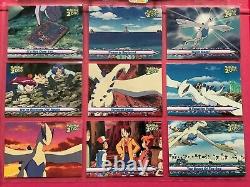 Pokemon Topps The Movie 2000, Complete Set All 72 Cards in Folder NM/M