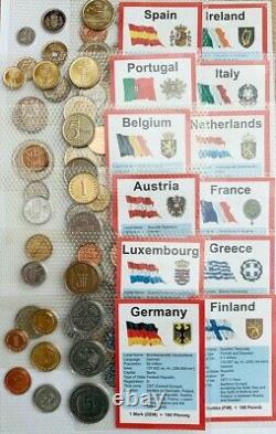 Pre Euro coin sets for the first members to join in 2002