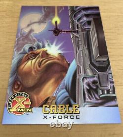 Rare Marvel X-Men All-Chromium 1995 Complete Trading Card Set Of 100 Fleer Ultra