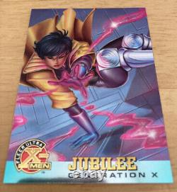 Rare Marvel X-Men All-Chromium 1995 Complete Trading Card Set Of 100 Fleer Ultra