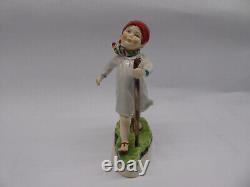 Royal Worcester Figurine complete SET ALL Days of the Week M-T-W-T-F-S-S