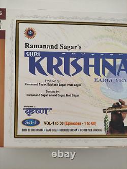 Shri Krishna VCD Complete Set All Episodes 1 to 221 Ramanand Sagar