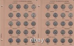 Silver Coin USA STATEHOOD QUARTERS 1999 2008 ALL MINTMARKS Complete Set