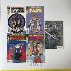 Star Wars Tag and Bink Complete Set ALL 5 Comics Excellent Quality Dark Horse