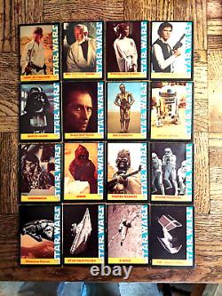 Star Wars Trading Card Set By Wonderbread 1977 Complete Set Of All 16 Cards