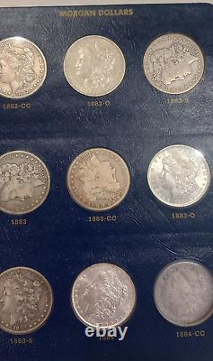 The COMPLETE 97 Coin Morgan Silver Dollar Set-All Key Dates except 1895