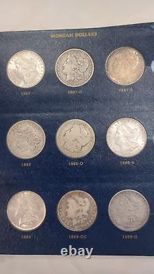 The COMPLETE 97 Coin Morgan Silver Dollar Set-All Key Dates except 1895