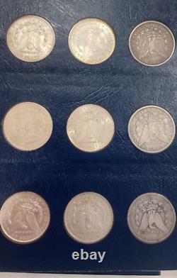 The COMPLETE 97 Coin Morgan Silver Dollar Set-All Key Dates except 1895