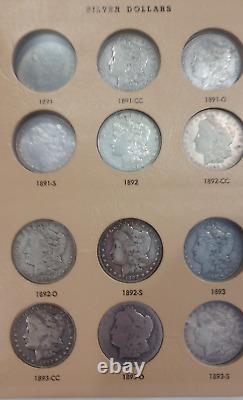 The COMPLETE 97 Coin Morgan Silver Dollar Set-All Key Dates except 1895