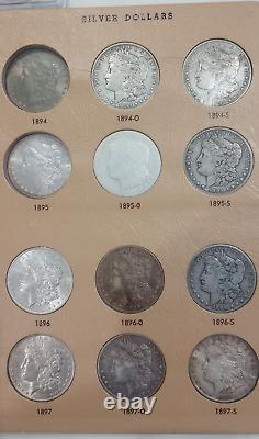 The COMPLETE 97 Coin Morgan Silver Dollar Set-All Key Dates except 1895