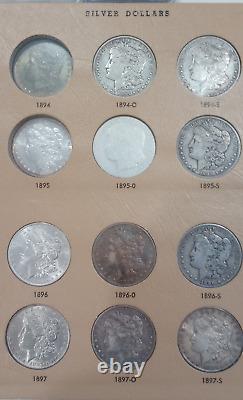 The COMPLETE 97 Coin Morgan Silver Dollar Set-All Key Dates except 1895