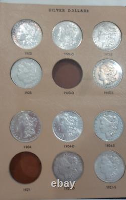 The COMPLETE 97 Coin Morgan Silver Dollar Set-All Key Dates except 1895