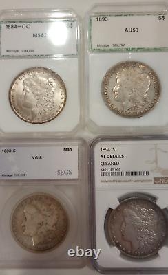 The COMPLETE 97 Coin Morgan Silver Dollar Set-All Key Dates except 1895