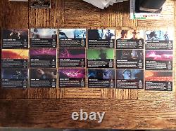 The Chronicles Of Riddick Complete 72 Trading Card Set + All Chase Cards/puzzles
