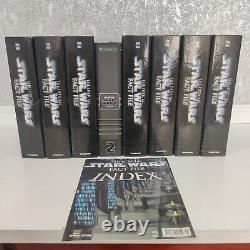 The Official Star Wars Fact File Complete Set 7 Folders With All 140 Files