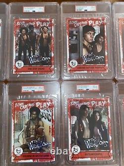 The Warriors- TOPPS Trading Cards The Complete Set ALL PSA 10