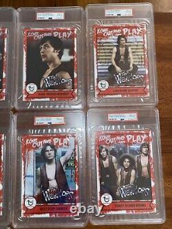 The Warriors- TOPPS Trading Cards The Complete Set ALL PSA 10