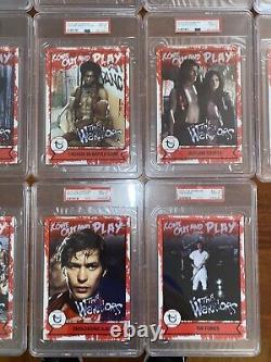 The Warriors- TOPPS Trading Cards The Complete Set ALL PSA 10