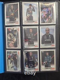 Topps Chrome F1 2022 Complete Base Set And Insert Set All 249 Cards Formula 1