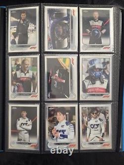 Topps Chrome F1 2022 Complete Base Set And Insert Set All 249 Cards Formula 1