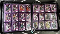 Topps Turbo ATTAX 2022 Complete Set All Pink Parallel Version & Limited Editions