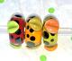 Trollbeads Pods Complete Set All 3 Red Orange Green Glass Beads Free USA Ship