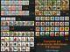 Ukraine. Complete set of all ukrainian definitives. 116 stamps