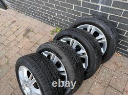 Vauxhall Corsa 16 Inch Alloy Wheels And Tyres Complete Set (all Four) 195/55/r16