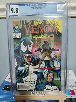 Venom Funeral Pyre #1-3 1993 White Pages Complete Set All CGC 9.8