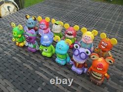 Vinylmation Disney Monsters University COMPLETE SET ALL 12 Figures With Chaser