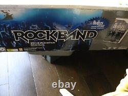 Wii The Beatles Rockband Complete BOXED set All instruments dongle sealed game